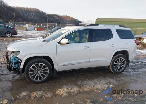 2021 GMC Acadia Awd Denali из США, поврежденный, VIN 1GKKNXLS8MZ108839